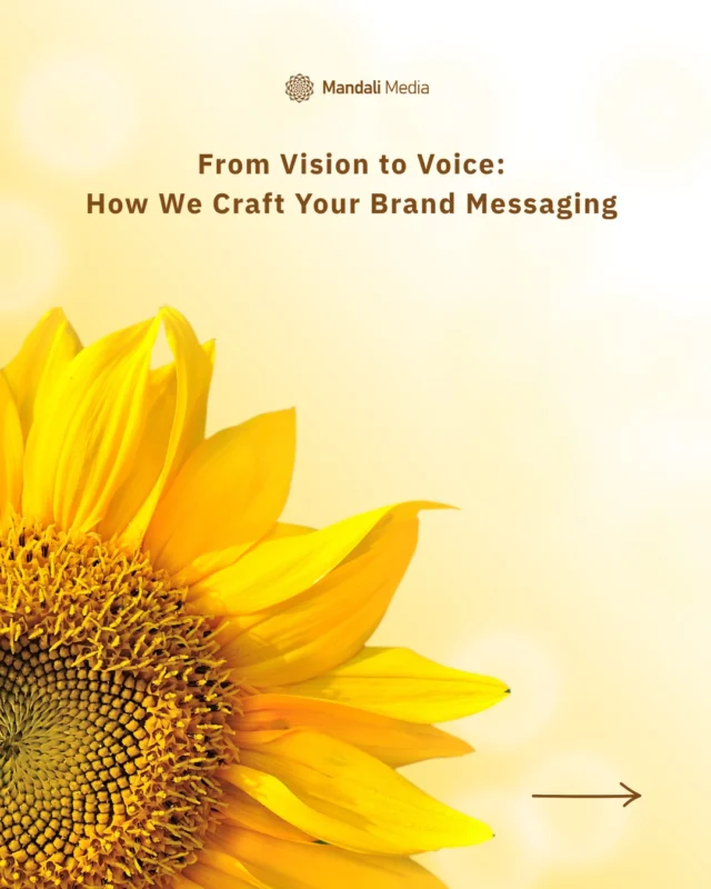 From Vision to Voice: How We Craft Your Brand Messaging 🔍🪴🌳📈⠀⠀Your story is more than words—it’s a living message. It needs to bloom, attracting the right audience who truly resonates with your vision and values. Here’s how we nurture that process, step by step:⠀⠀🔍 Discovery: Listening deeply to plant the seeds of your unique vision and intentions.⠀ 🪴 Strategy: Cultivating a plan rooted in clarity and authenticity to help your brand grow naturally.⠀ 🌳 Implementation: Growing your vision across carefully chosen channels, inviting the right people in.⠀ 📈 Ongoing Assessments: Regularly tending your message, keeping it vibrant and aligned as your vision evolves.⠀⠀When you work with Mandali Media, your brand becomes more than a message—it blooms where it matters most.⠀⠀#IntentionalMarketing #SoulfulStrategy #AuthenticVoice #BrandGrowth #CommunityFocused #GrowthDriven #DigitalMarketingServices #MandaliMedia⠀⠀