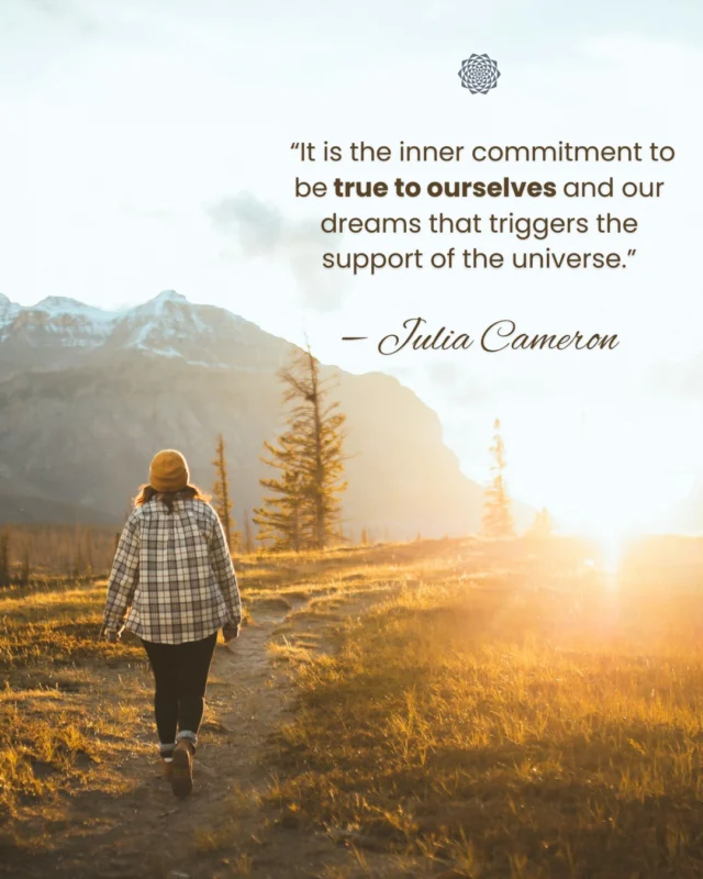 “It is the inner commitment to be true to ourselves and our dreams that triggers the support of the universe.” — Julia Cameron ✨⠀⠀This quote by Julia Cameron, author of The Artist’s Way, speaks to the energetic response that comes from making a true commitment to ourselves and our vision. When that inner decision is made, something shifts. Focus sharpens, resistance softens, and forward movement feels supported rather than forced.⠀⠀The same energy shows up in our work. When our intentions are clear and aligned with our values, how we create, communicate, and connect becomes more natural. Commitment sets things in motion, both within us and in the world around us.⠀⠀#IntentionalWork #AlignedAction #VisionInMotion #ClarityAndFocus #EnergyAndIntention #CommunityFocused #GrowthDriven #DigitalMarketingServices #MandaliMedia⠀⠀