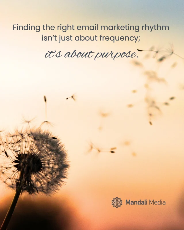 Finding the right email rhythm isn’t just about frequency; it’s about purpose 📬The goal is to stay top of mind without overwhelming your audience. Think value, not volume.A simple, balanced cadence for many brands looks like:• 1–2 nurture emails per month• A welcome series for new subscribers• Occasional promotions, events, or announcementsWhere things often go off track is when email is only used for selling.Instead, email works best when it becomes a steady way to educate, inform, and stay connected. Share helpful insights, answer real questions, offer resources, and bring people into what is happening behind the scenes. Milestones, stories, and updates all matter too 🎉When emails are consistent and genuinely useful, people don’t just open them; they look forward to them 🫶🏽If you are not sure what to send or how often, we’re here to help 🌻#EmailMarketing #ContentStrategy #CommunityFocused #GrowthDriven #DigitalMarketingServices #MandaliMedia