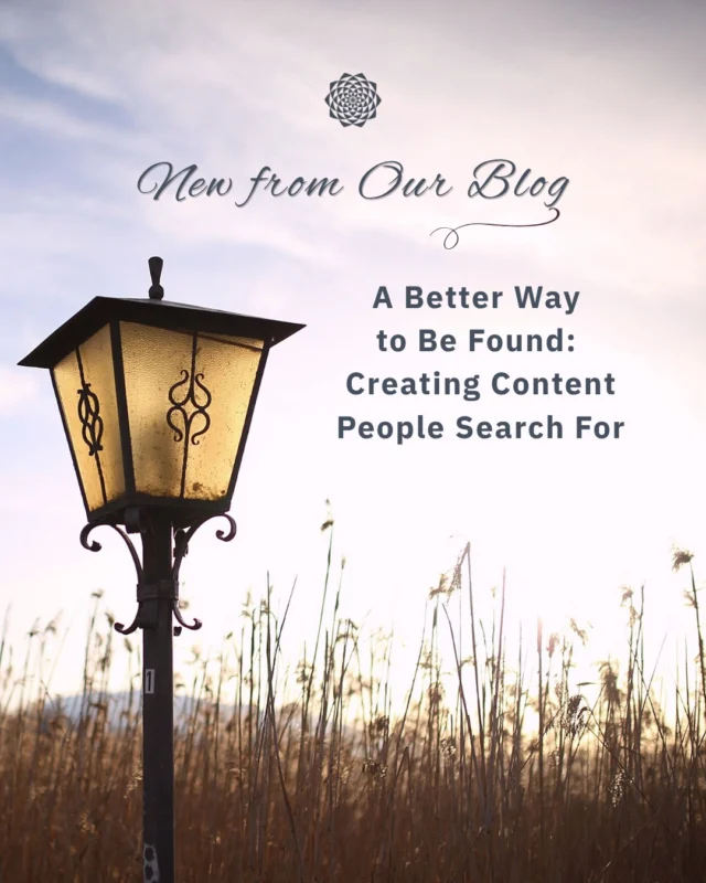 What would someone type into Google if they were looking for what you offer?⠀⠀The answer might be different from the language you use on your website. That’s why understanding how people actually search can be such a useful part of your content strategy 🔍⠀⠀Our latest blog, “A Better Way to Be Found: Creating Content People Search For,” looks at how to create content around the questions, phrases, and terms people are already using 🎯⠀⠀Read the blog at the link in our bio.⠀⠀#ContentStrategy #SEO #MandaliMedia⠀⠀SEO Content │Search Behavior │ Digital Marketing │ Website Content