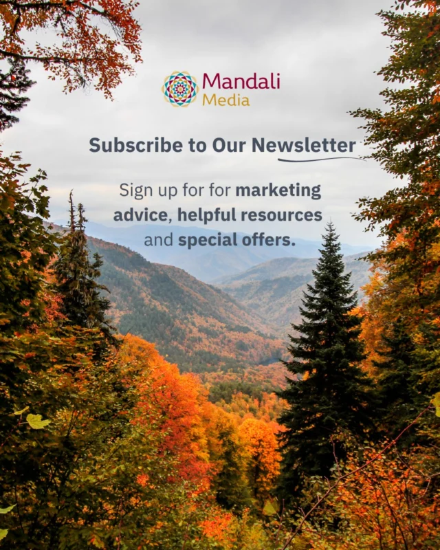 Sign up for our quarterly newsletter! Our editions include helpful marketing tips, meaningful insights, links to insightful blog posts, free resources, and special offers and discounts for subscribers 🎁⠀⠀We hope it inspires you and provides practical ideas to help your business or service grow with clarity and intention. Stay connected and join us for the Fall edition coming soon! 🍁⠀⠀Subscribe via the Newsletter link in our bio ✍🏼⠀⠀#MarketingNewsletter #InboundMarketing #DigitalMarketingServices #MandaliMedia ⠀